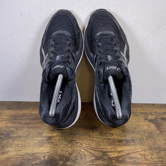 Asics Gel Nimbus 18 Women's Size 7.5 Black/White Athletic Running Shoes - Picture 6 of 8